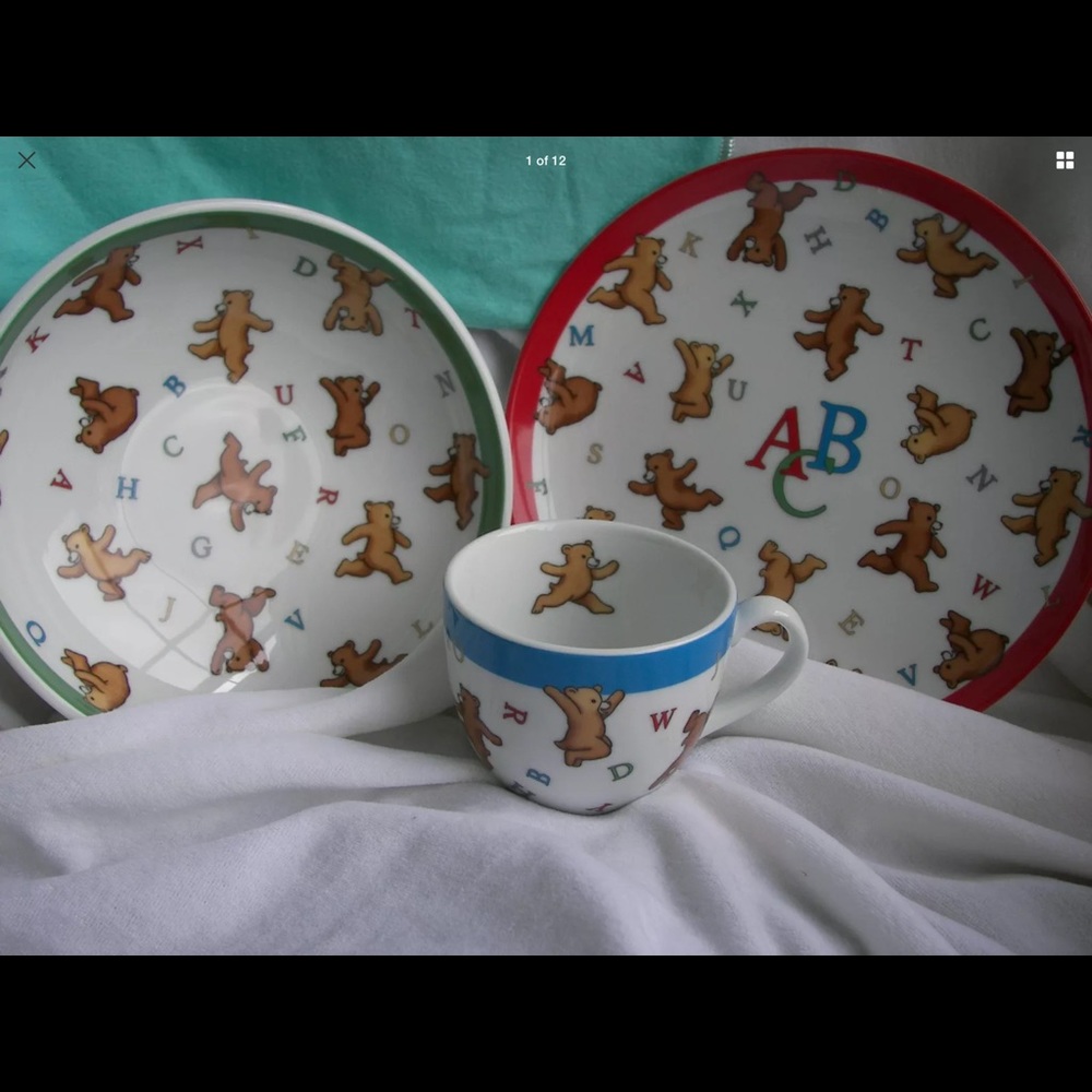 Tiffany & Co. Ceramic Child Feeding Set